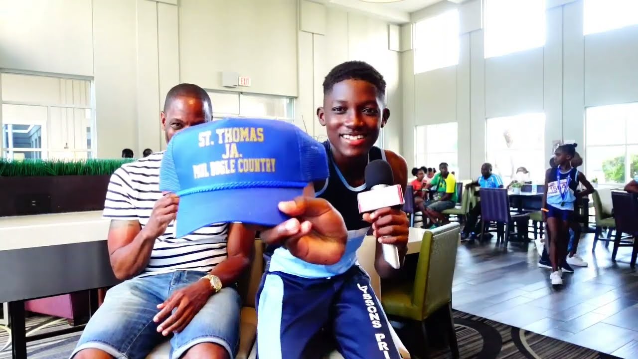 Mr. Multi-talented himself- Davere Walker of Lyssons Primary School.