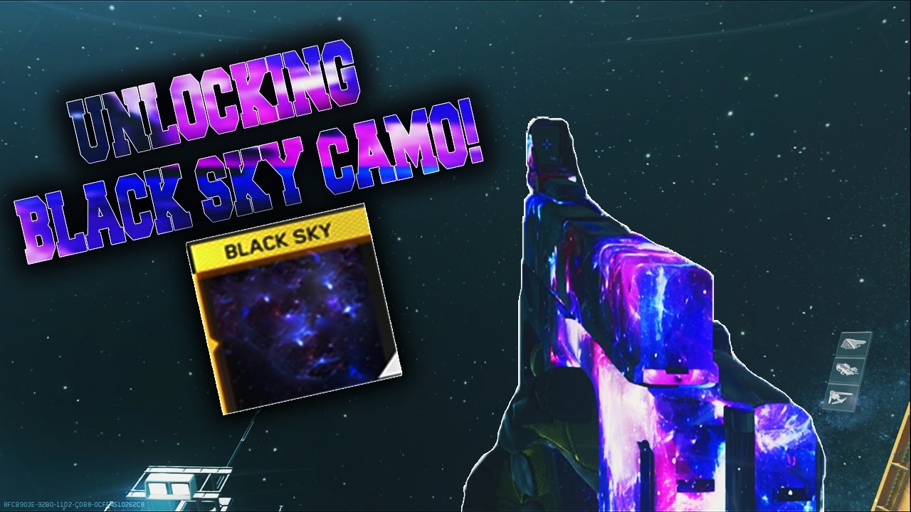 UNLOCKING BLACK SKY CAMO on UDM *NEW* DLC PISTOL on INFINITE WARFARE!