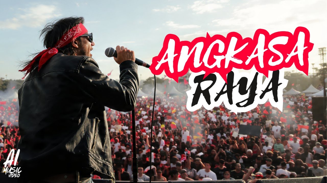 Eggie – Angkasa Raya – (AI Concert Video 🤘!!)