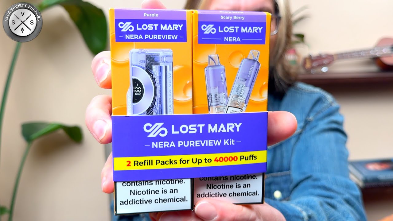 Обзор набора Lost Mary NERA Pureview Kit | 40K Puffs