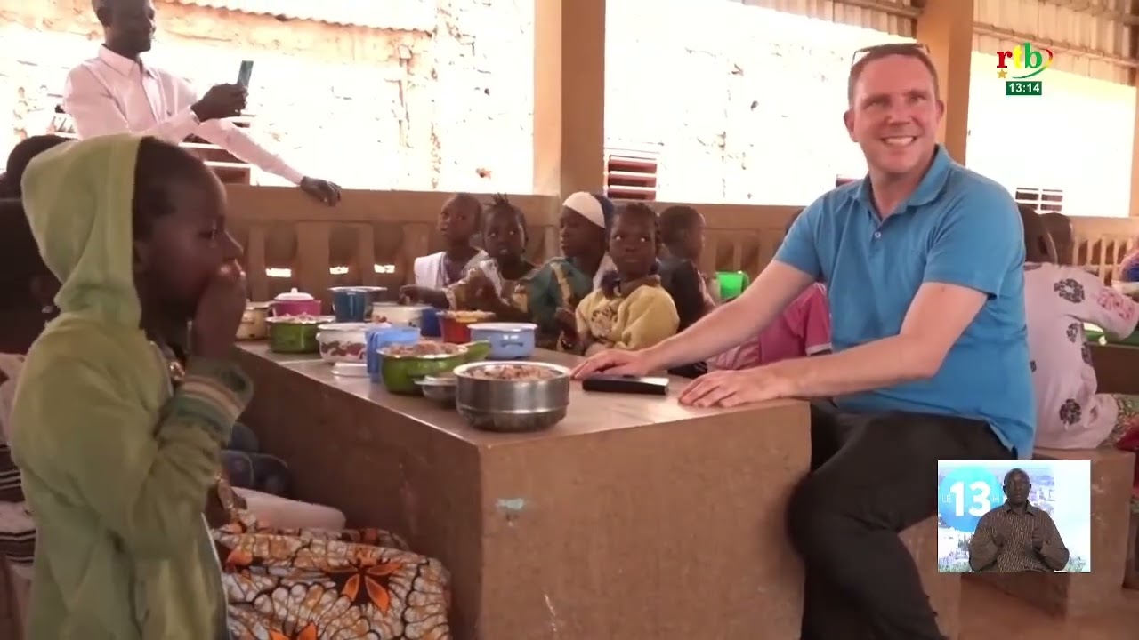 Programme alimentaire mondial : L’Ambassadeur des Pays Bas en visite terrain à Ouahigouya