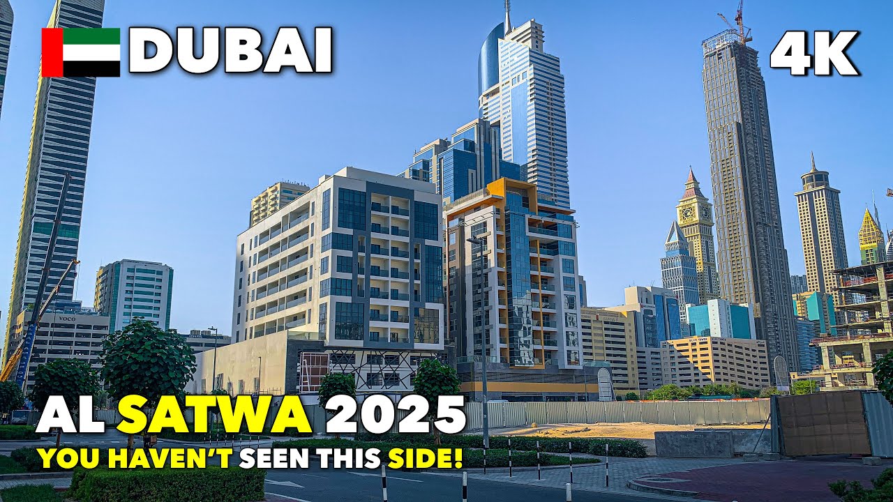 🇦🇪This is Al Satwa Dubai 2025 – A Different Side You Haven’t Seen!