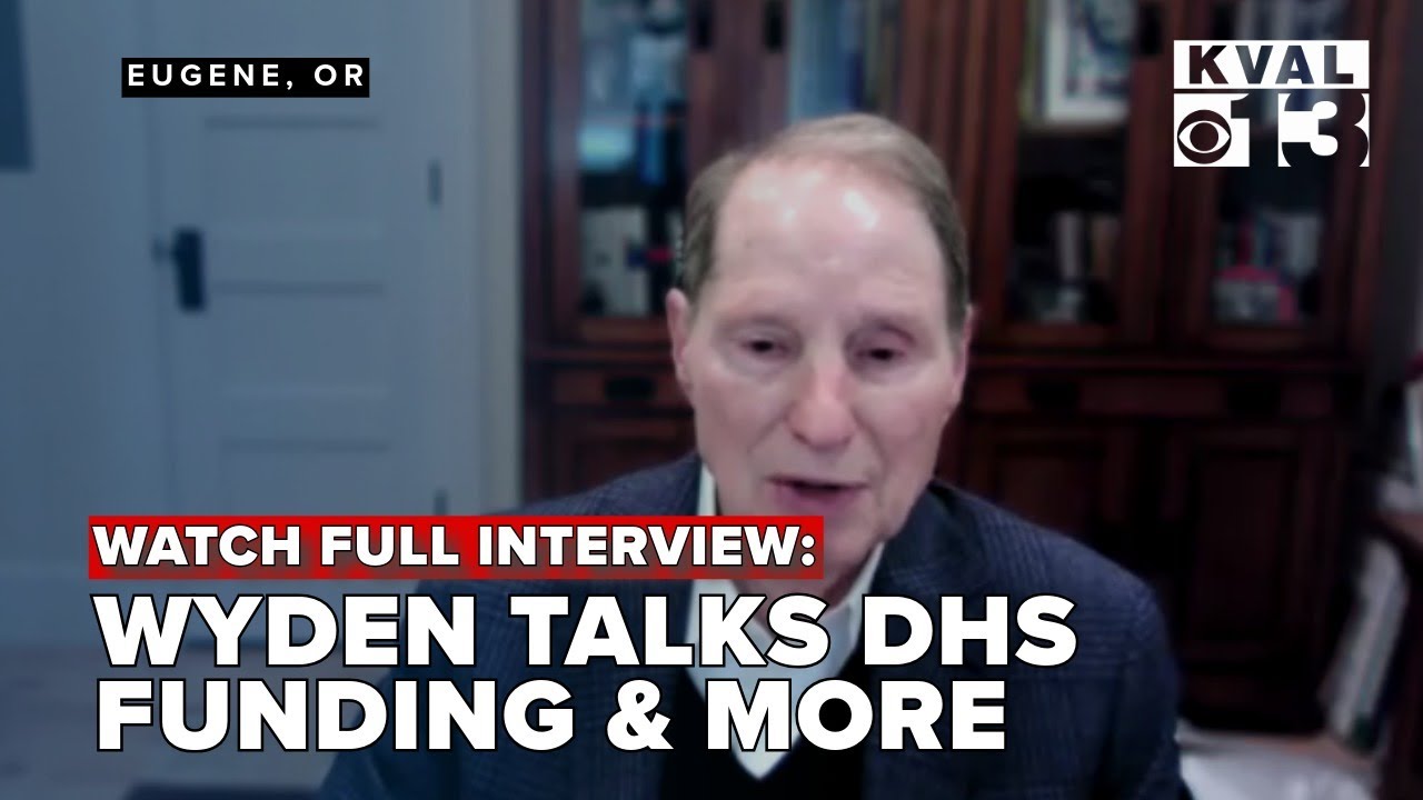 Full Interview: Wyden talks DHS and more