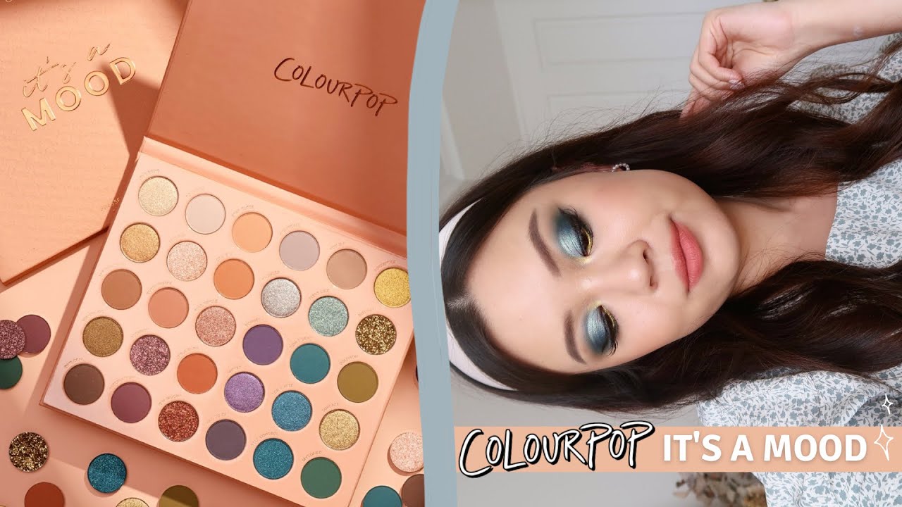 COLOURPOP IT'S A MOOD 🧡 3 LOOKS, COMPARISONS + REVIEW!