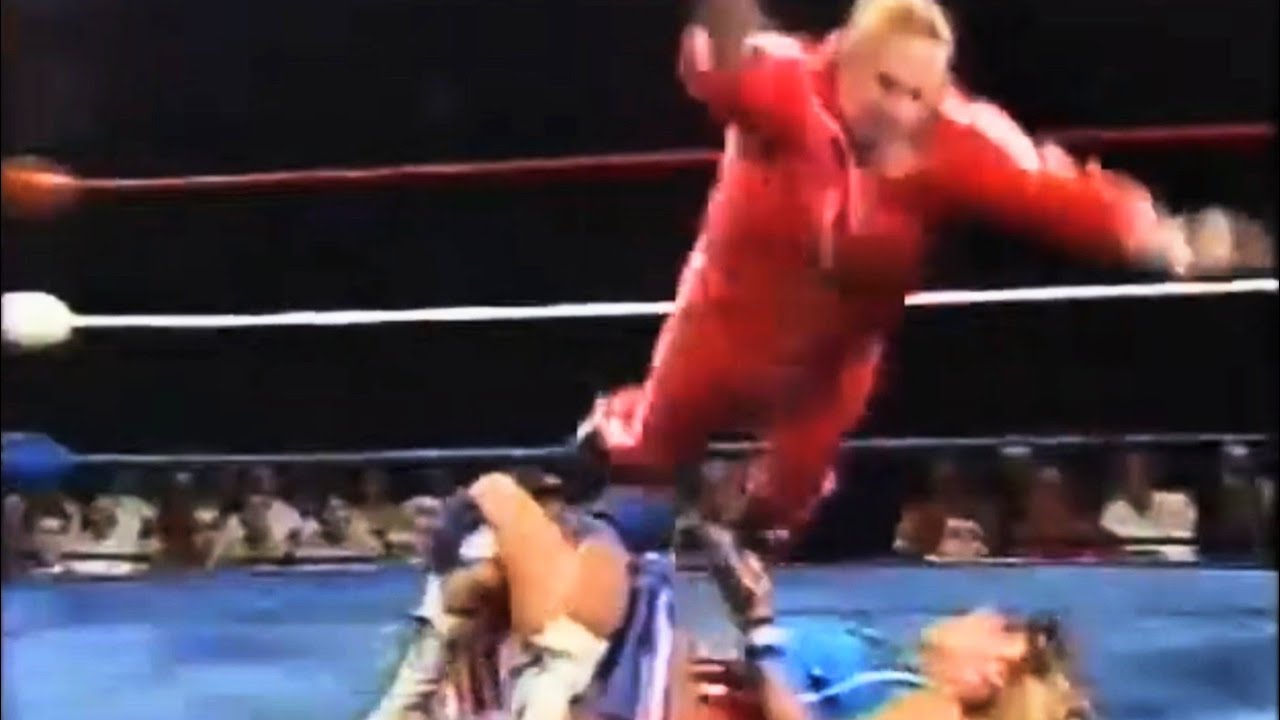 WWC WVR POWER PRO WRESTLING MISTY BLUE SIMMES VS COMRADE ORGA 9/5/1987 FULLY REMASTERED SD 4K60FPS