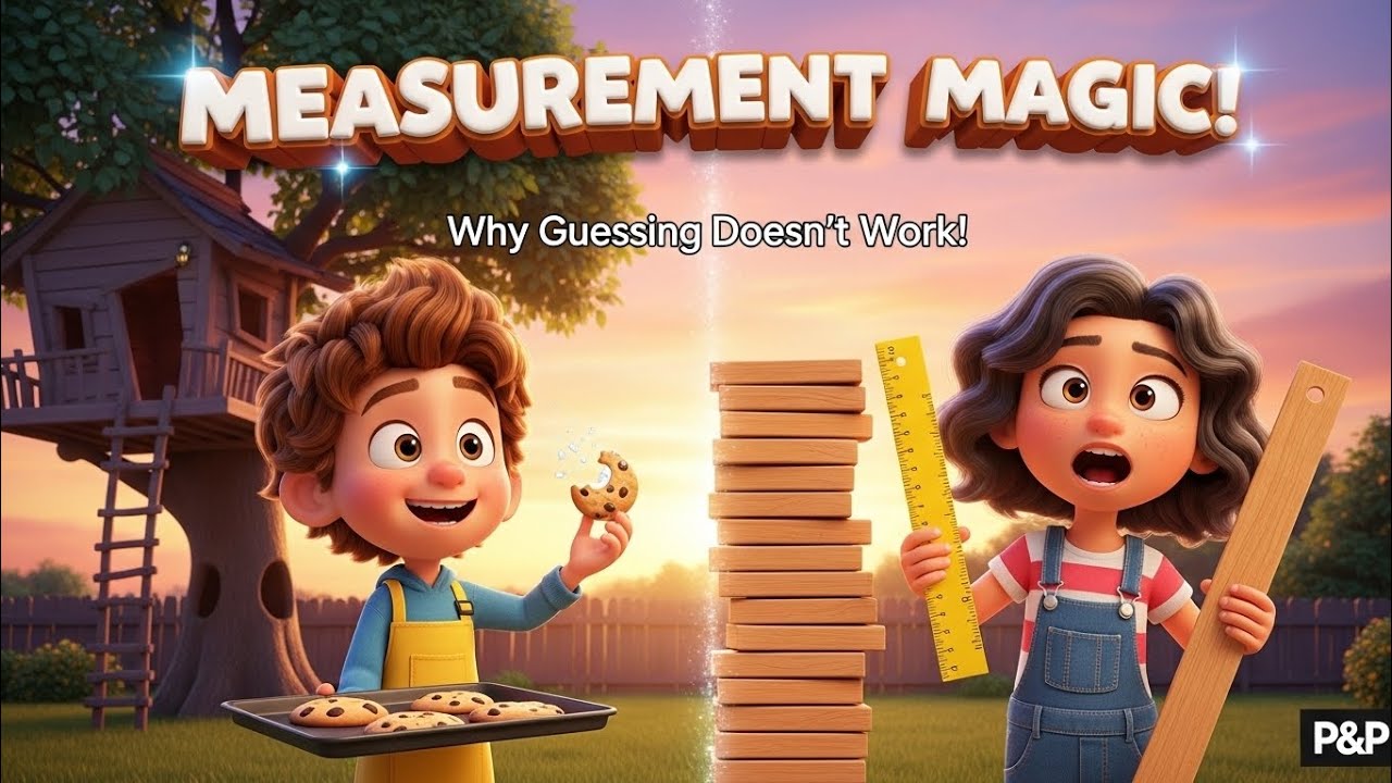 Measurement Magic! 📏✨ A Fun Story for Kids About Why Guessing Doesn’t Work