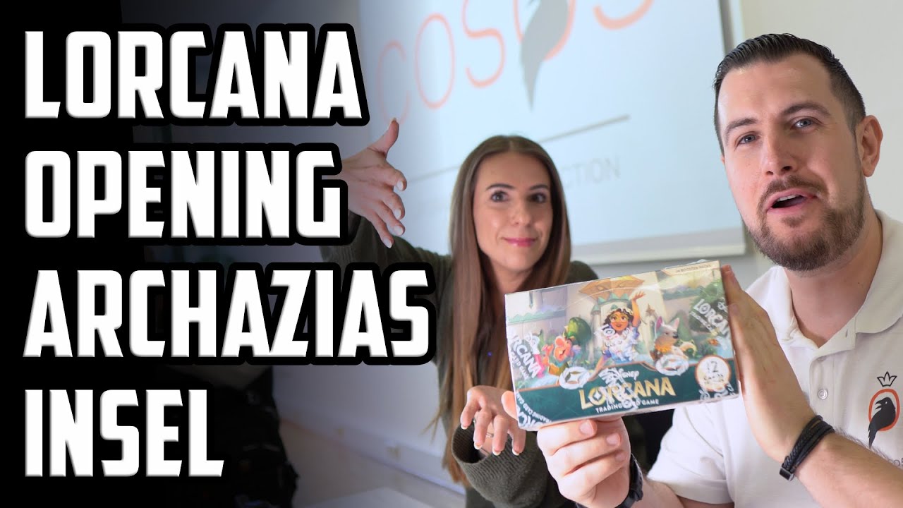 ENDLICH! Disney Lorcana ARCHAZIAS INSEL Opening – Warum sind die Karten so schön? 😍