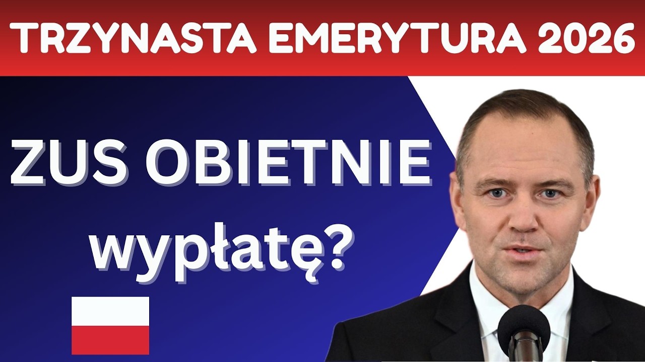 Trzynasta emerytura 2026: ZUS OBIETNIE wypłatę? Kto dostanie 100%, a kto STRACI?