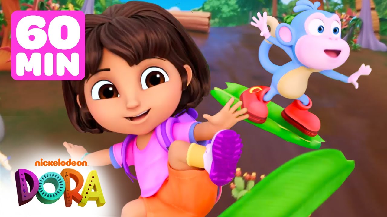 Dora's Bravest Rescues! w/ Boots #5 💥 1 Hour | Dora & Friends