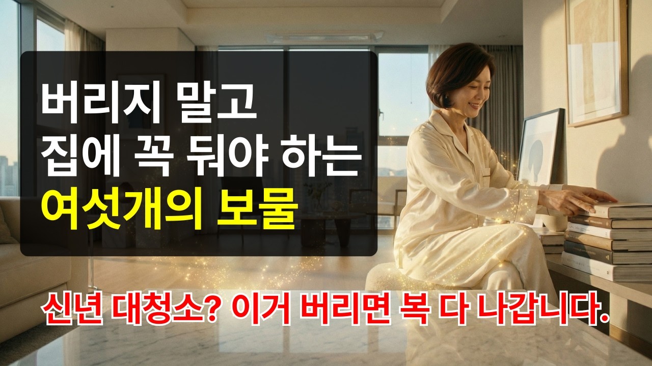 2월에 '이것' 버리면 집안 재물운 다 날아갑니다! 2026년 입춘 맞이 절대 버리면 안 되는 6가지