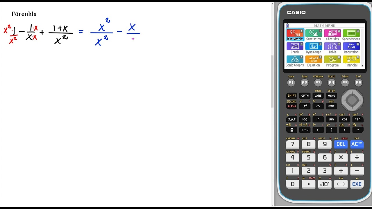 Matematik 5000+ 3bc Uppgift 1354 b för reviderad ämnesplan 2021 v3