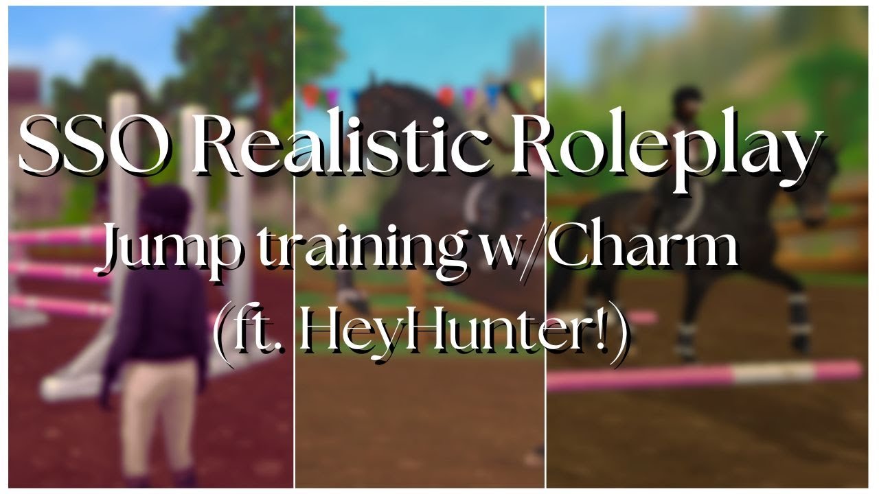 SSO Realistic Roleplay: Jump Training W/ Charm (ft. HeyHunter!)