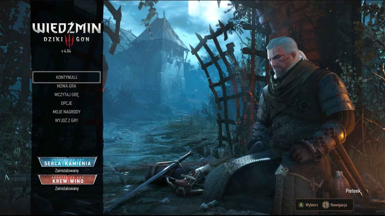 Robię live z Wiedźmina 3, BO GRAM W TO PIERWSZY RAZ