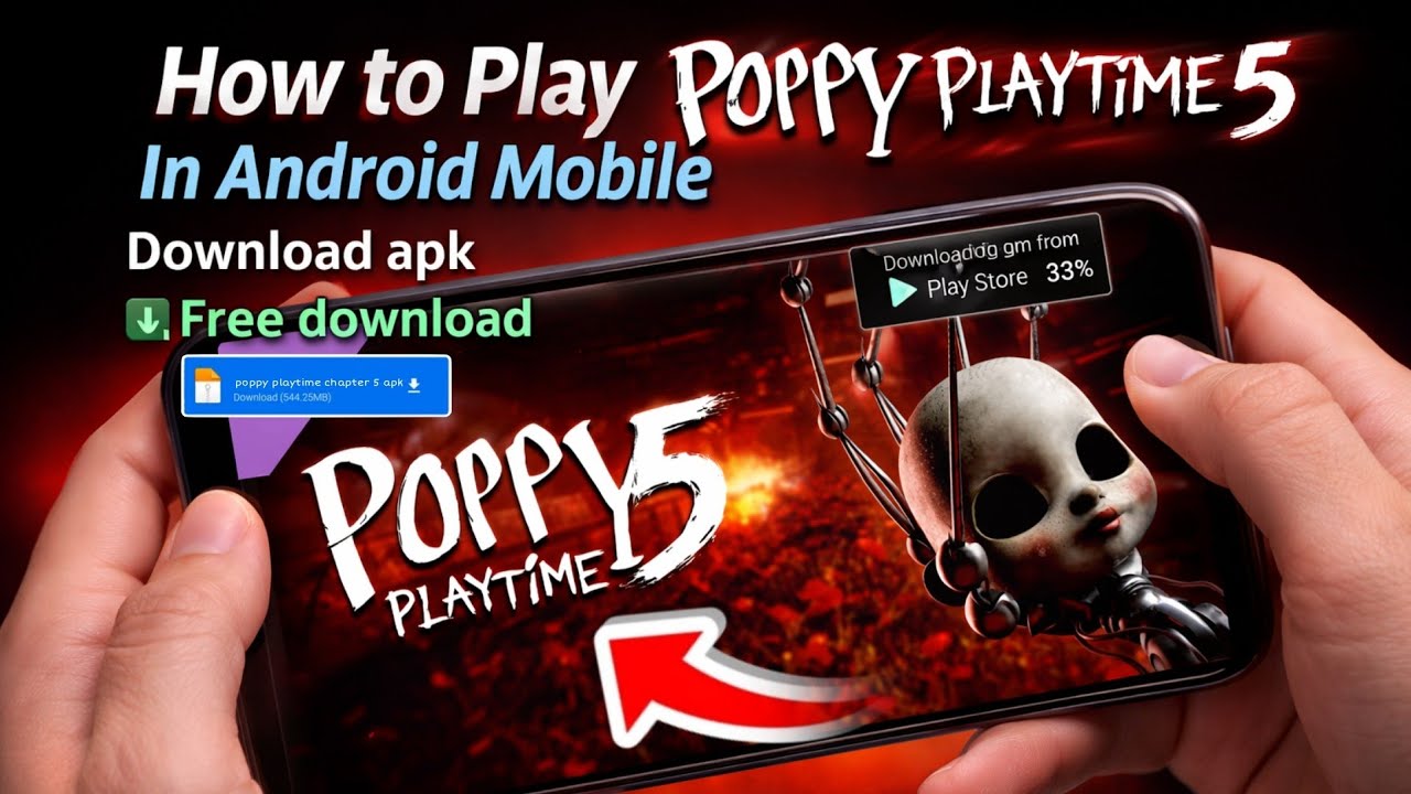 Poppy playtime 5 android download 🎮  Poppy Playtime chapter 5 Mobile download | poppy playtime 5 apk