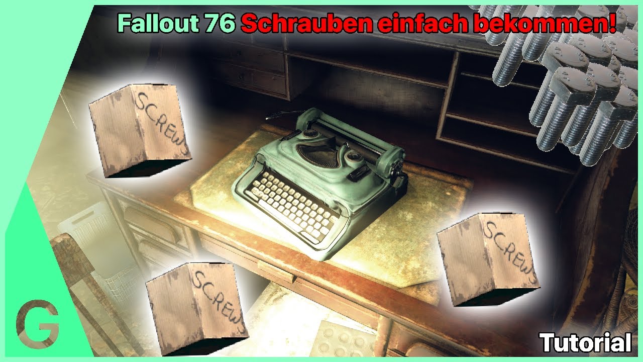 Schrauben EFFIZIENT farmen !! Fallout 76