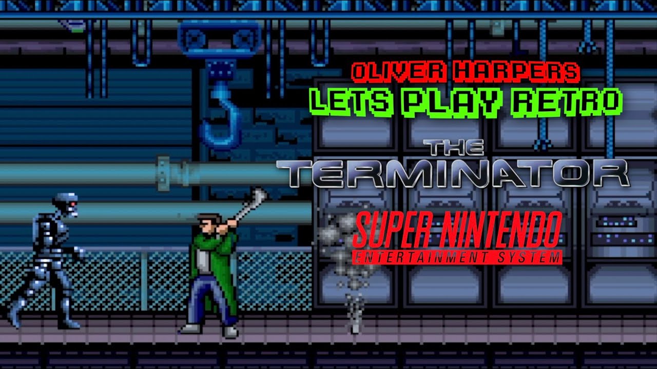 The Terminator (Super Nintendo) Let's Play Retro