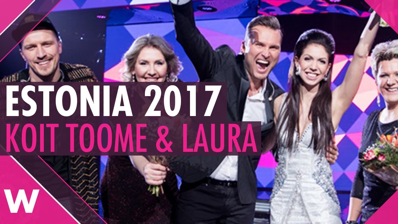 Koit Toome & Laura win Eesti Laul 2017 (REACTION)