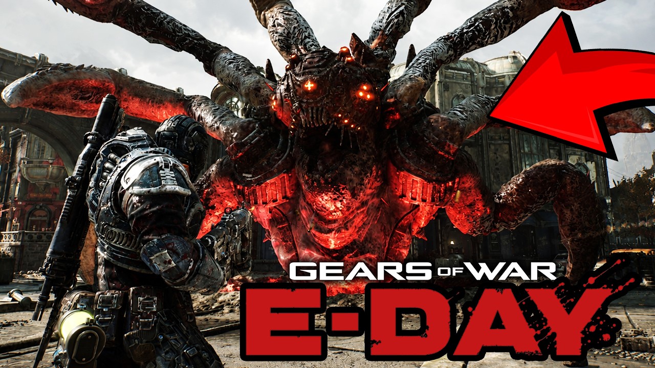 Геймплей Gears of War: E-Day &mdash; классический режим &laquo;Орда&raquo; и битва с боссом Locust Corpser!