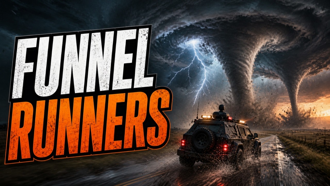 4 Players vs. a City-Destroying Tornado! 🌪️ | Funnel Runners