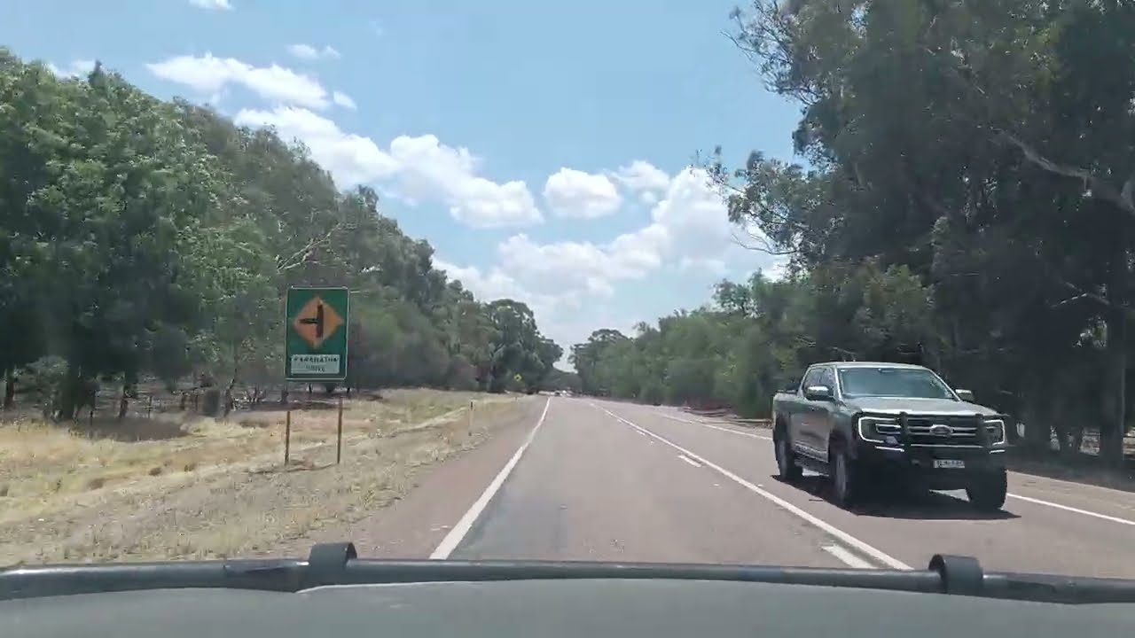 FRIDAY AFTERNOON DRIVING TO WORK IN THE RIVERINA NSW AUSTRALIA 🦘