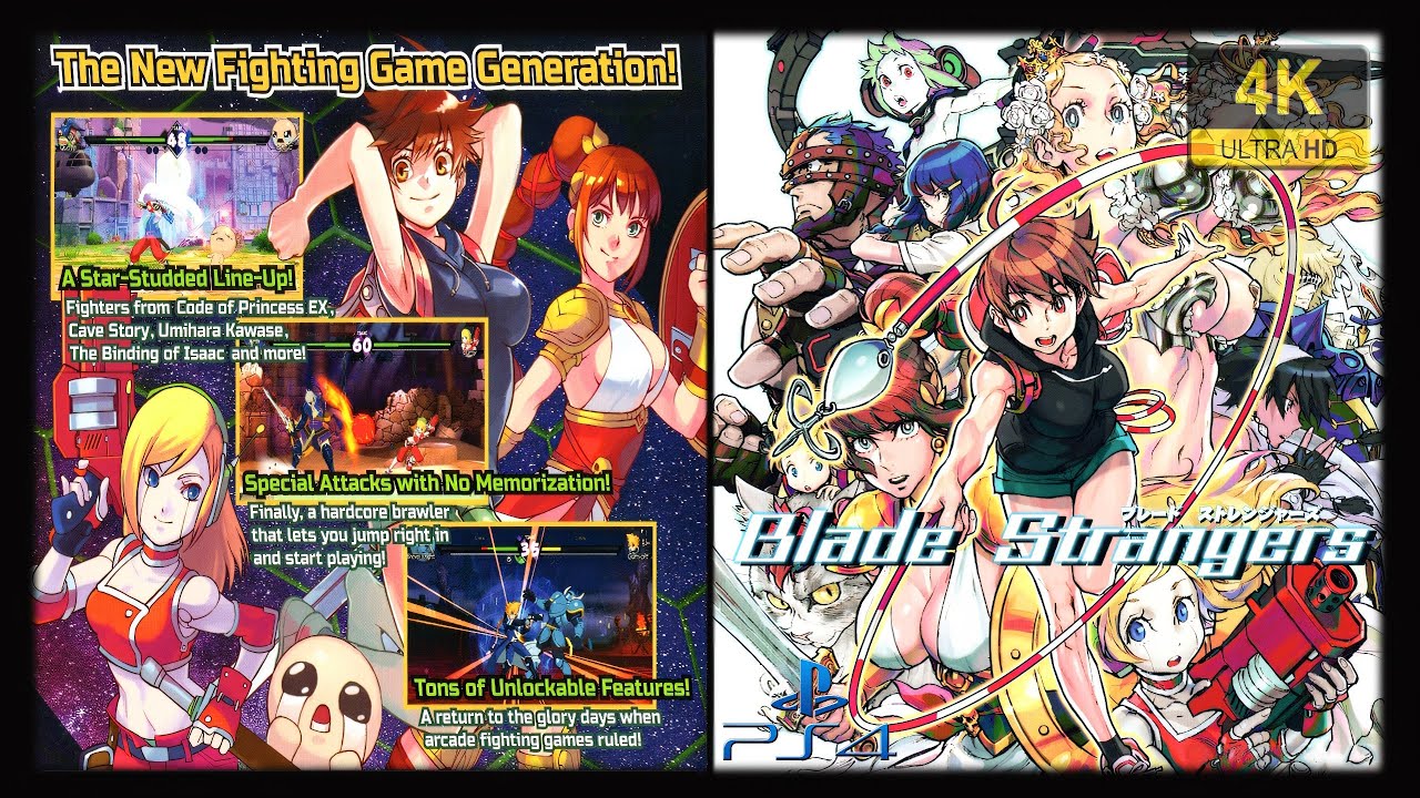 Blade Strangers |4k60fps| Longplay (PlayStation 4)