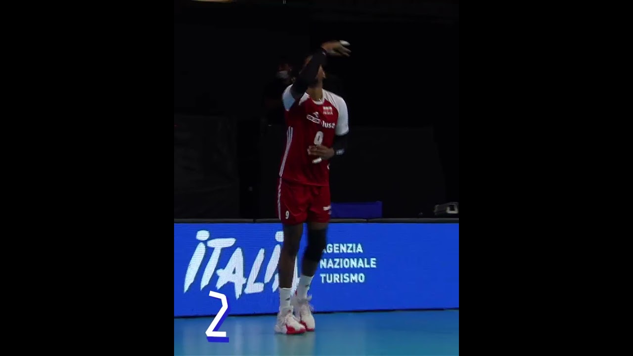 New world record 13 Aces by @Wilfredo Leon #VNL#VOLLEYBALL