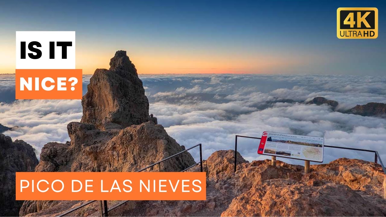 Driving from Gran Canaria Airport to Pico de las Nieves – 4K GoPro TimeWarp Mountain Road Trip