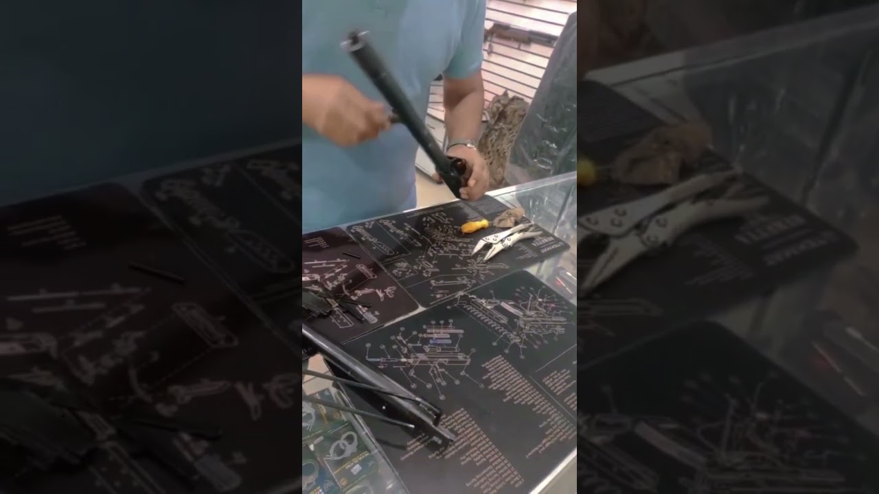 Cómo desarmar una escopeta Maverick calibre 12 modelo 88