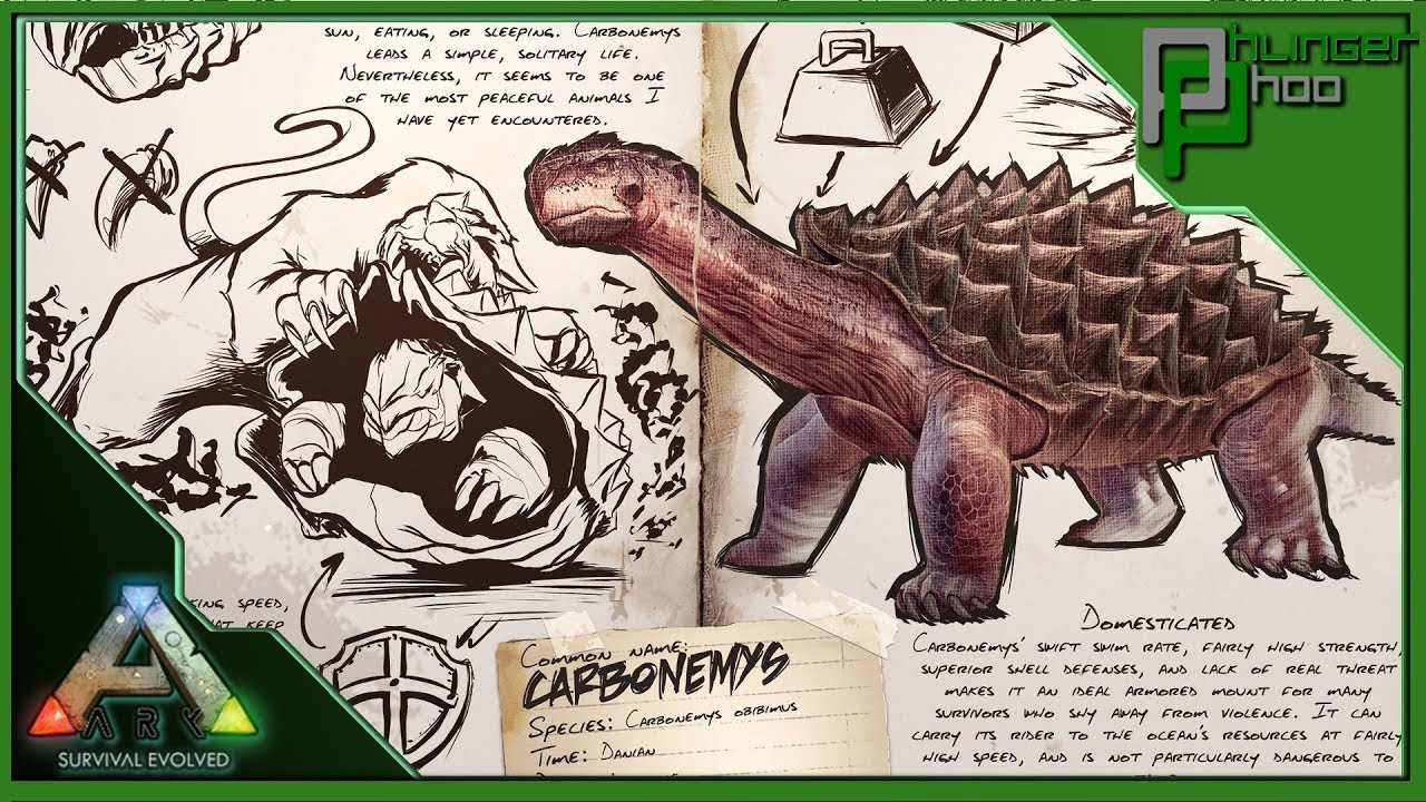 Ark Basics Carbonemys - EARLY GAME REFRIGERATOR AND TANK - EVERYTHING YOU NEED TO KNOW