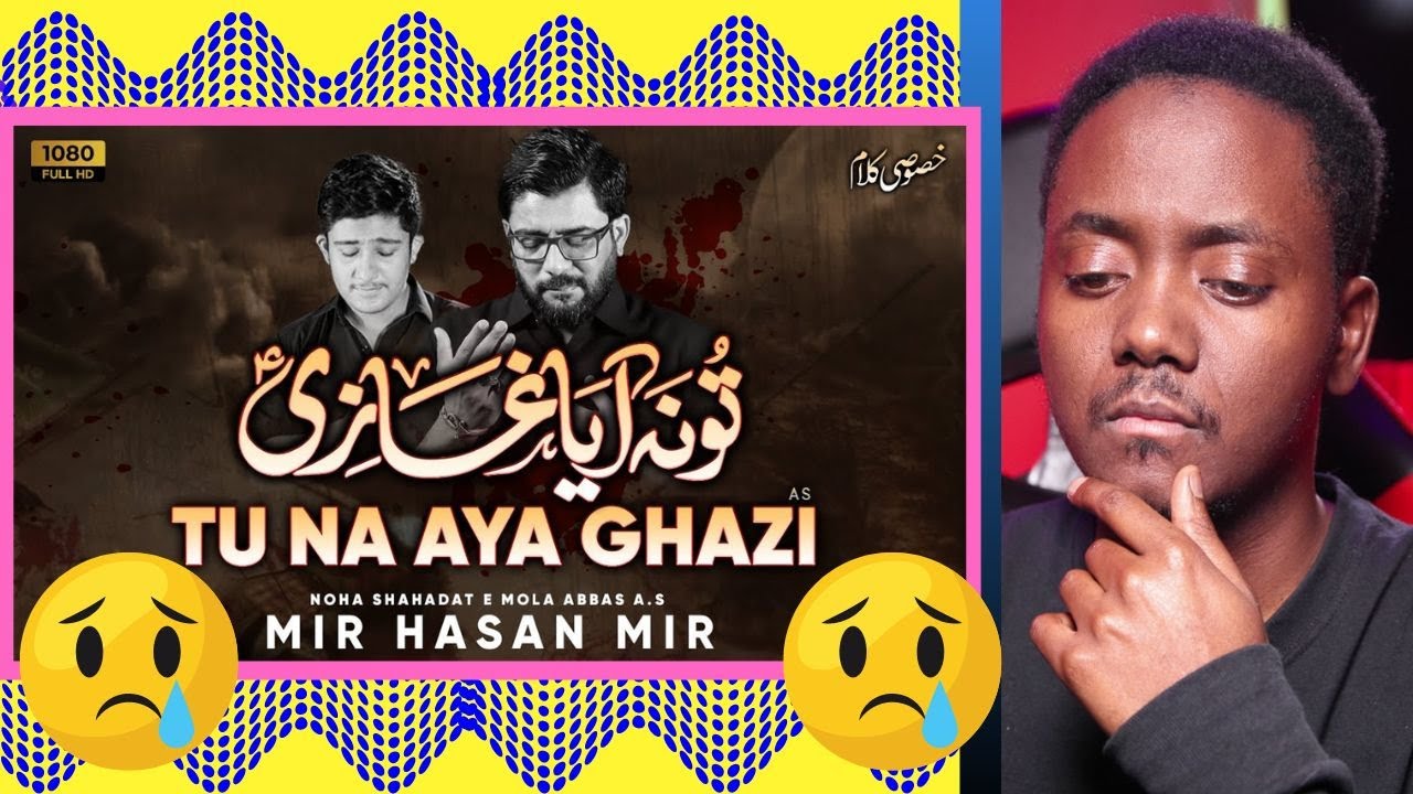Tu Na Aya Ghazi (as) | आप नहीं आए गाज़ी | Mir Hasan Mir Nohay | New Nohay - REACTION VIDEO!