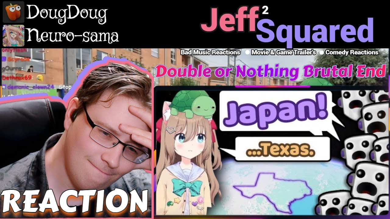 Can Twitch Chat defeat the literal smartest Ai in Geoguessr? | REACTION (DougDoug, Neuro-sama)
