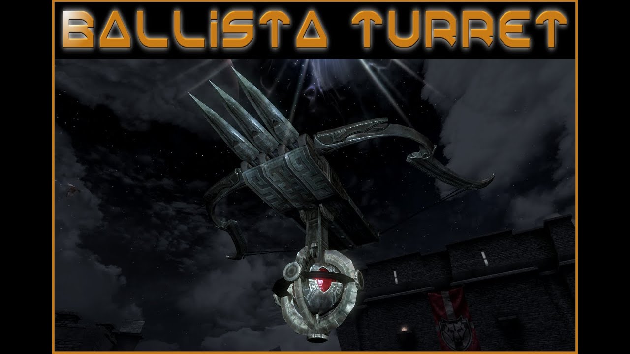 Ballista Turret - Skyrim Mod Demo