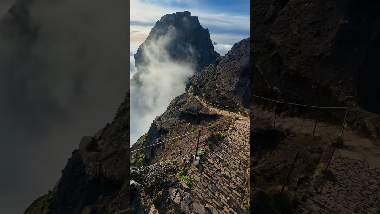 Hiking in Madeira 🇵🇹 #travel #mountains #hiking #madeira #nature