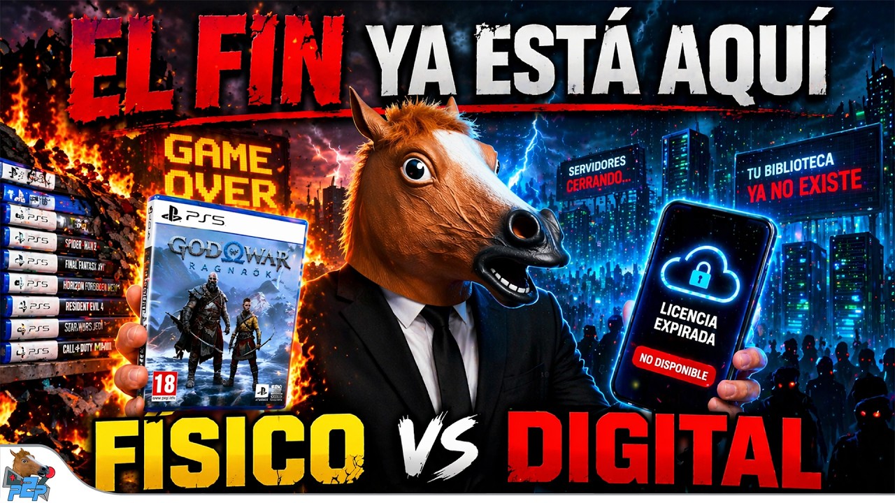 &iquest;Est&aacute; Muriendo el Formato F&iacute;sico de los Videojuegos? La Verdad del Digital