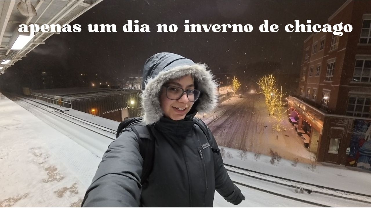 VLOG | tempestade de neve, junk journal e date night