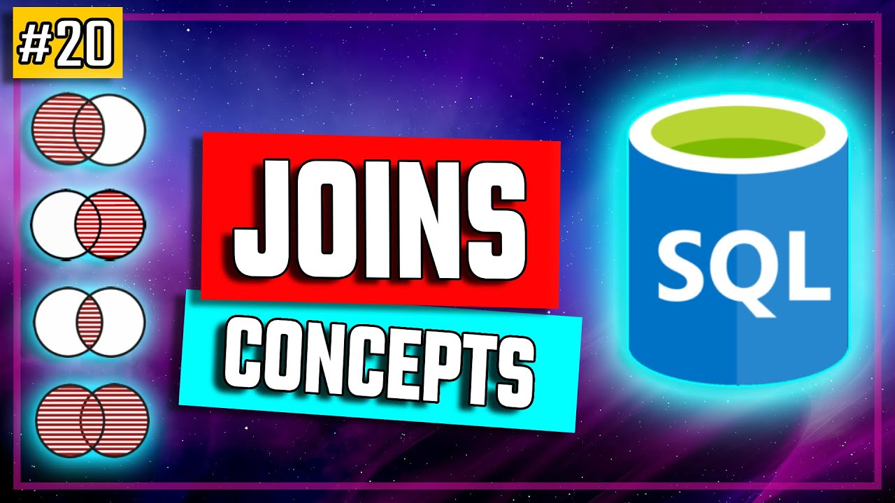 SQL JOINS  Explained - Concept of Combining Data - SQL Tutorial #20