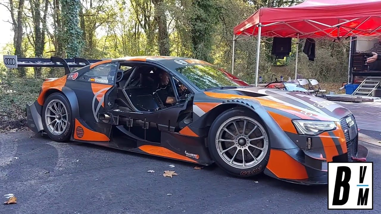 Audi RS5 DTM Fombona // Service Park // HillClimb Monster Car // Subida a Vilar de Barrio 2022