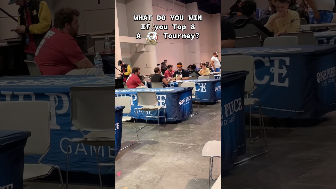 What Do You get For Top 8ing the First Ever One Piece Treasure Cup!