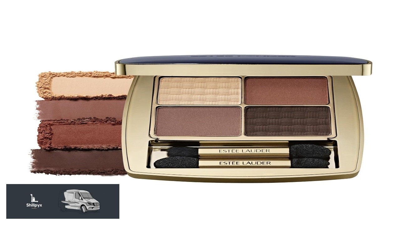 Este Lauder The Essential Eyeshadow Quad Long Lasting Palette Shape Sculpt Magnify
