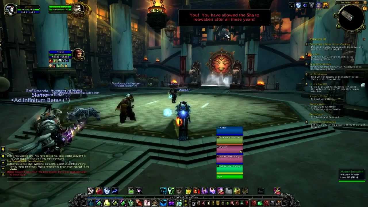 Shado-Pan Monastery Dungeon Run (Beta)