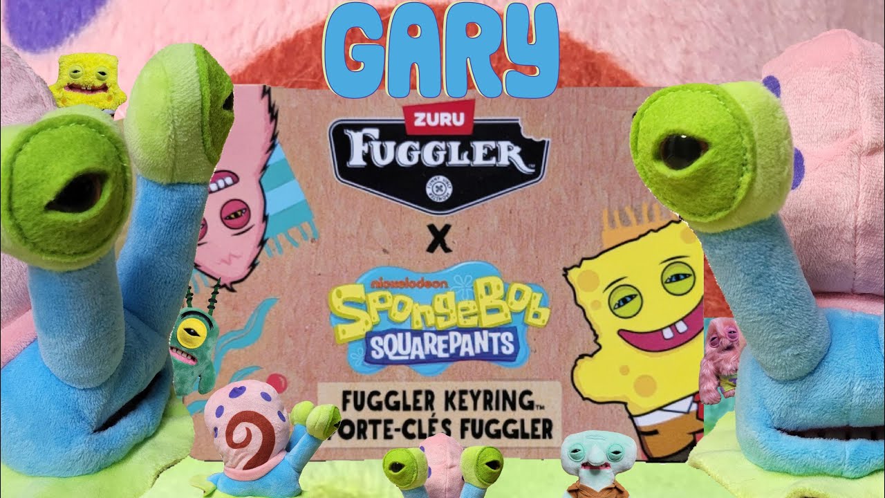 Fuggler Funny Ugly Monsters x Spongebob Gary Keyring #fuggler #fugglersforlife #spongebob