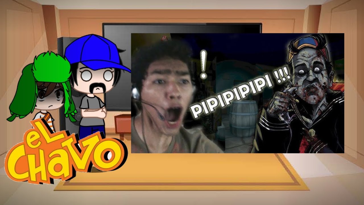 La Vencidad Del Chavo Del 8 Reaccionan a Fernanfloo Juega El Juego De Terror Del Chavo del 8