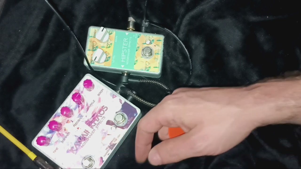 kawaii kaos and hipster pedals noisemaker effects