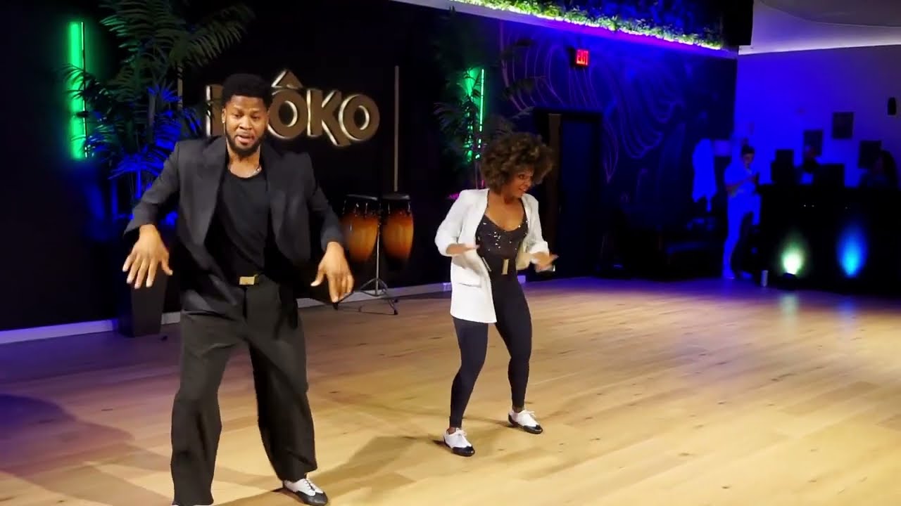 Terry and Cecile at BIG Irôko Jam