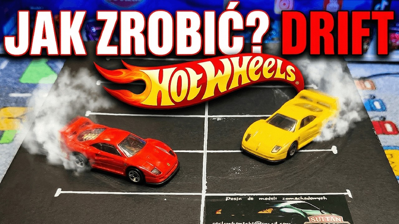 🔧 Jak zrobić działa­jący Drift Pad z Hot Wheels?