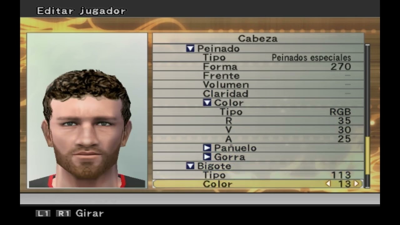 Leo Pereira Face PES 6 con Editor interno