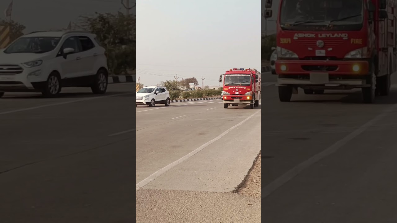Fire Call Fire Brigade High Speed New Fire Truck Defence Fire Services Airport Fire Services Delhi
