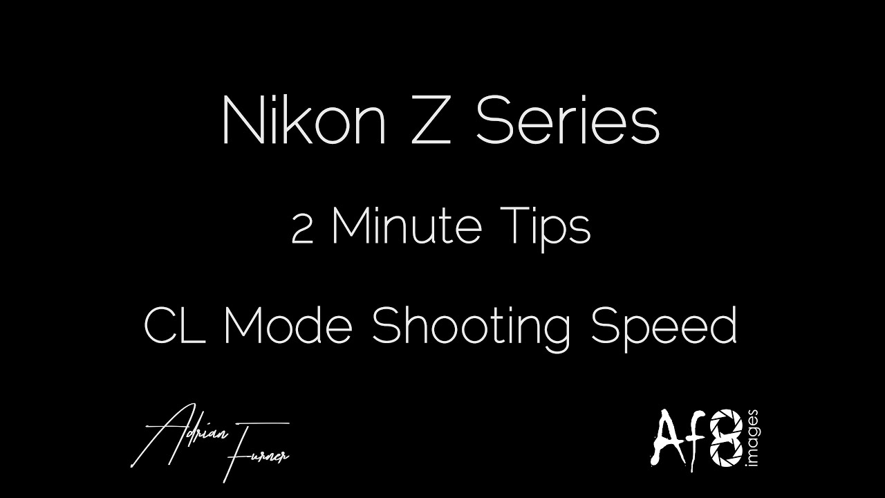NIKON Z SERIES &mdash; 2-МИНУТНЫЙ СОВЕТЫ №49 = &laquo;Скорость съемки в режиме CL&raquo; в Nikon z6 и z7