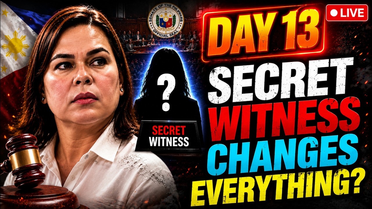 Sara Duterte Impeachment LIVE: Day 13 Evidence Showdown | Tax Records Under Senate Scrutiny