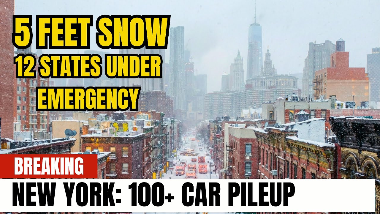 Breaking News: CATASTROPHIC Bomb Cyclone DUMPS 5 Feet Snow! 100 Dead, Nashville Still Dark